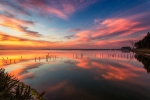 Warm Sunrise In Fogliano