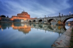 Sunrise On The Tevere River